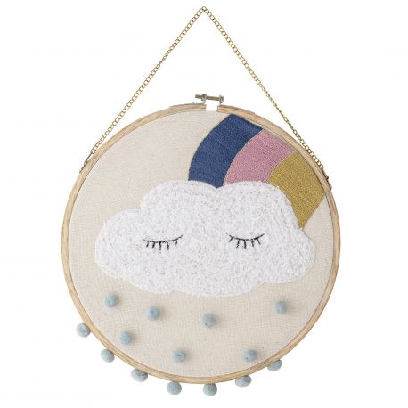 Deco hoepel - wolk