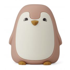 Ditlev nachtlampje - Penguin dark rose