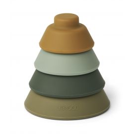 Walter stapelspel boom - Green multi mix