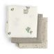 Grote tetradoeken Lalee Sand - 2-pack - GOTS