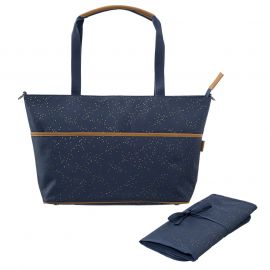 Luiertas uit rPet - Indigo dots
