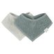 Veel 2 Bandana Bibs - Hush Petrol