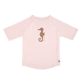 Anti-UV zwem T-shirt - Zeepaardje - Lichtroze