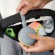 Grab & Go siliconen fopspeenhouder - grijs